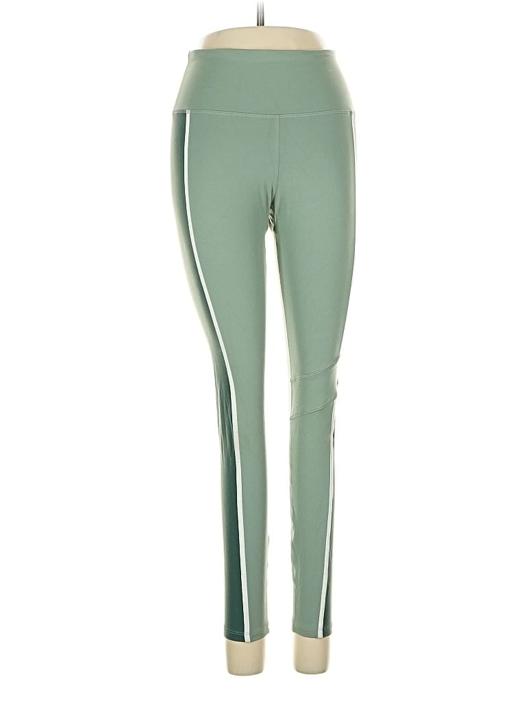 Pre-owned Reebok Active Pants In Green