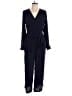 Gap 100% Rayon Solid Blue Jumpsuit Size L - photo 1
