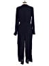 Gap 100% Rayon Solid Blue Jumpsuit Size L - photo 2