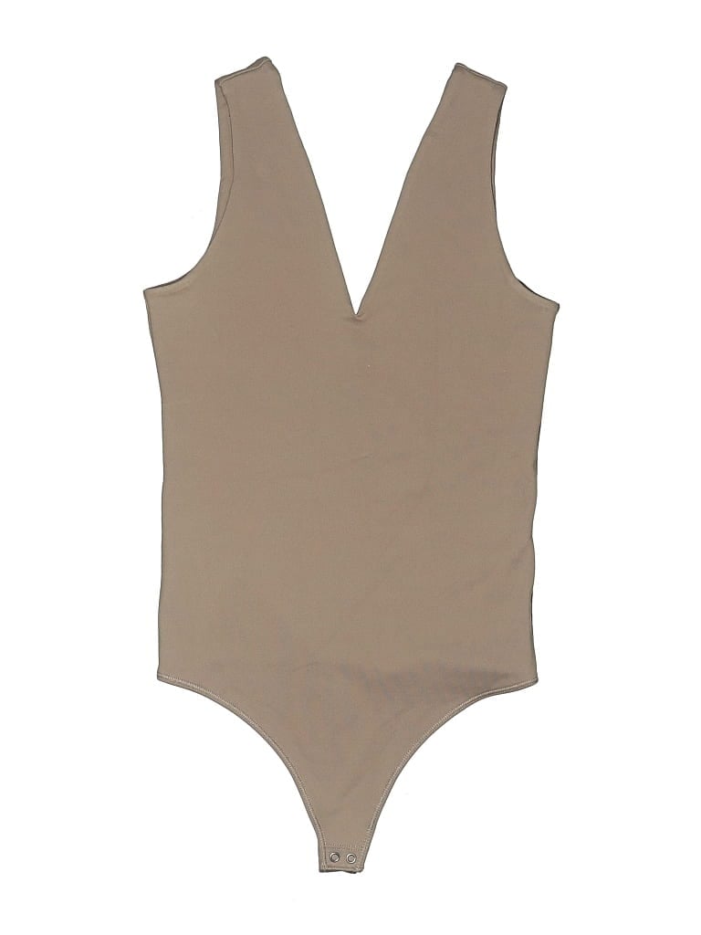 Pre-owned Abercrombie & Fitch Bodysuit In Brown