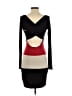 B44 Dressed Color Block Black Cocktail Dress Size XS - photo 2