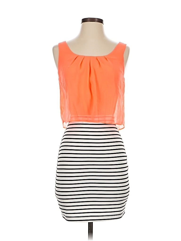 Click to view more detailed imagery on our partner's website Pre-owned Emerald Sundae Casual Dress In Orange