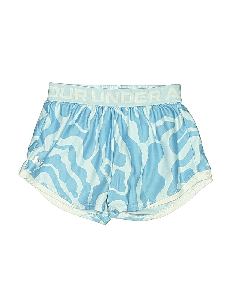 Click to view more detailed imagery on our partner's website Pre-owned Under Armour Kids' Athletic Shorts In Blue