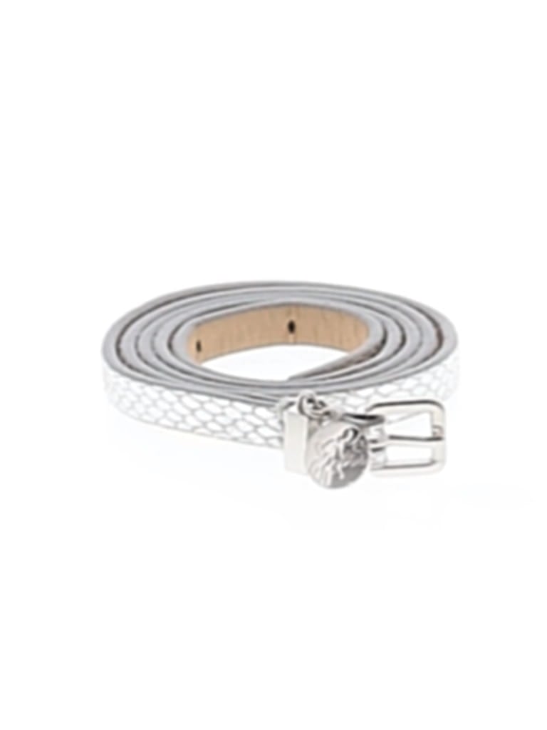 Pre-owned Express Belt In Silver