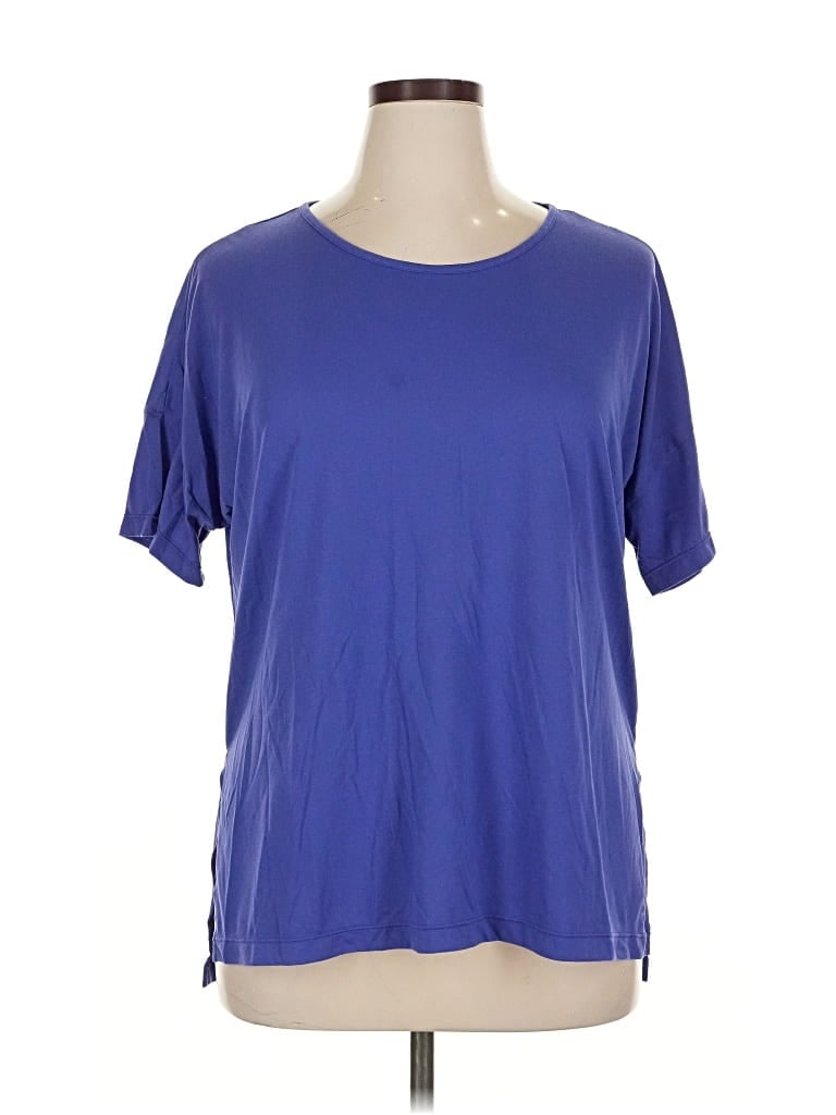 Pre-owned Nike Active T-shirt In Blue