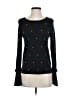 Grace Elements Polka Dots Black Pullover Sweater Size S (estimated) - photo 1