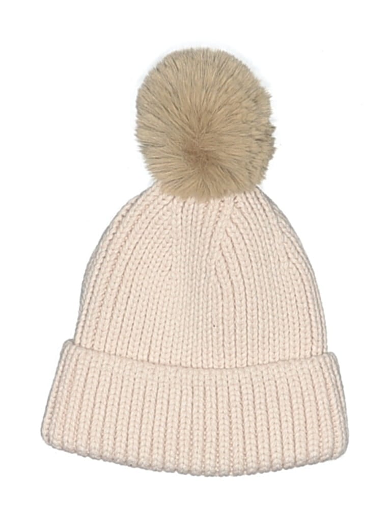 Pre-owned Steve Madden Beanie Hat In Pink