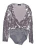 Zara Gray Bodysuit Size S - photo 1