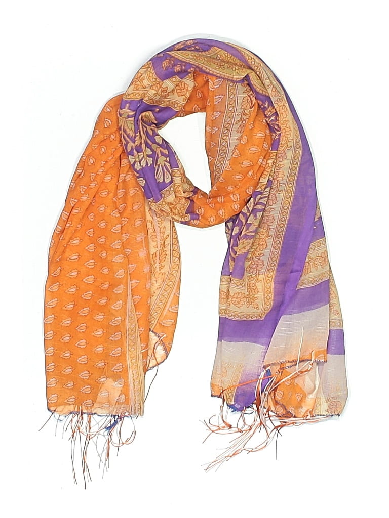 Click to view more detailed imagery on our partner's website Pre-owned Unbranded Scarf In Orange