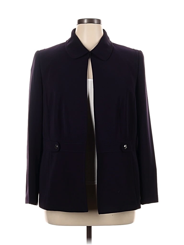 Pre-owned Tahari By Asl Blazer Jacket In Purple