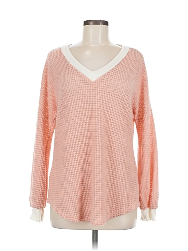 Pre-owned Lovely Melody Pullover Sweater In Pink