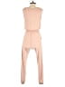 Storia Solid Tan Jumpsuit Size S - photo 2