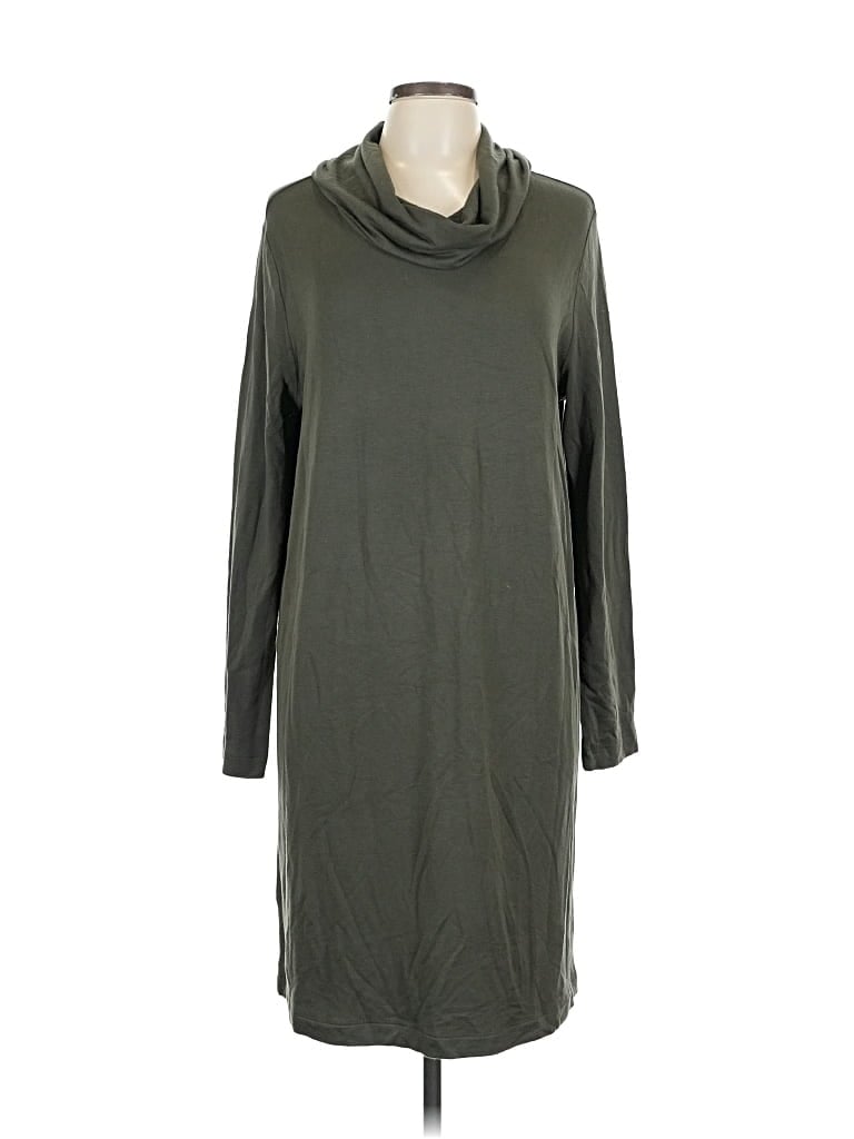 Pre-owned Lou & Grey Casual Dress In Gray