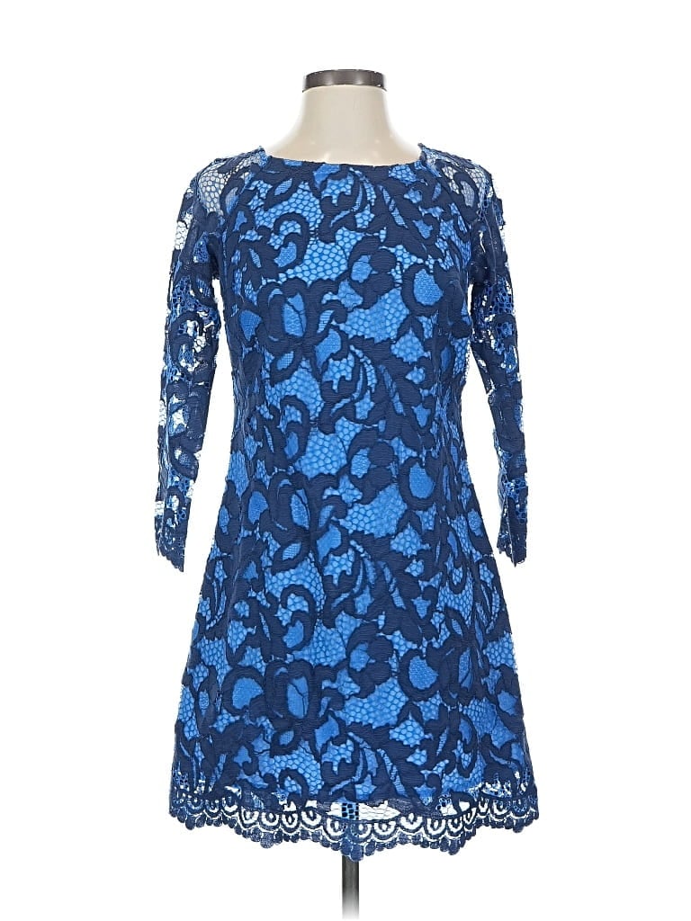 Pre-owned Lilly Pulitzer Cocktail Dress In Blue