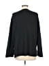 Ella Moss Solid Black Pullover Sweater Size M - photo 2