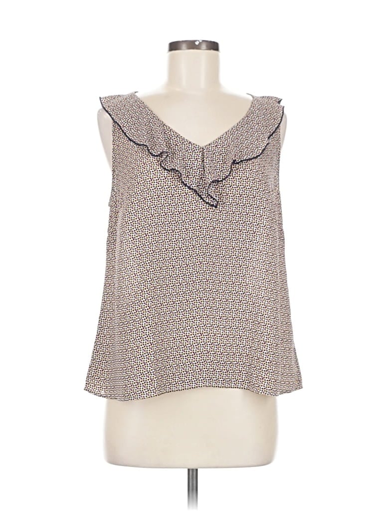 CABI Pre-owned Sleeveless Blouse In Gray