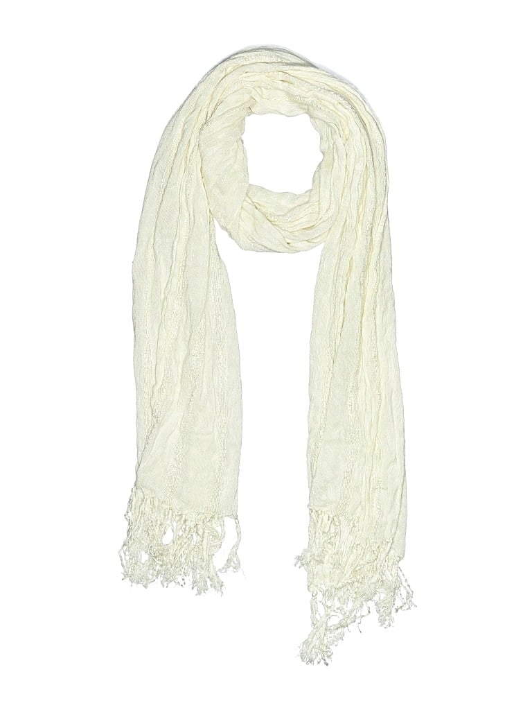 Pre-owned Unbranded Scarf In White