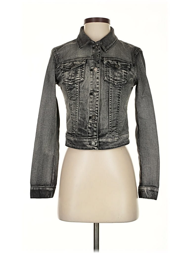 Pre-owned I Love H81 Denim Jacket In Gray