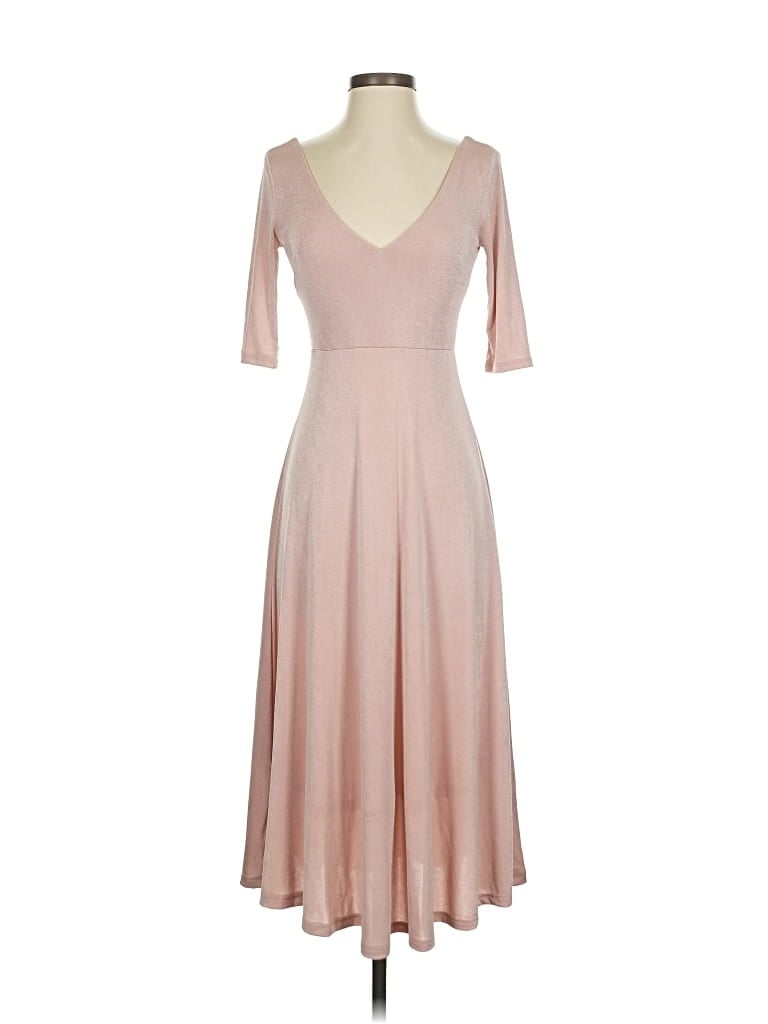 Pre-owned Astr Cocktail Dress In Brown