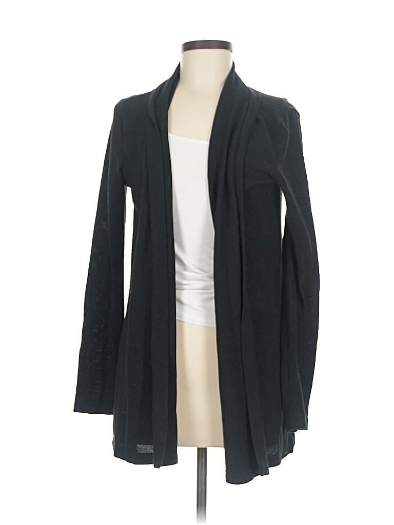 Pre-owned H By Bordeaux Cardigan Sweater In Black