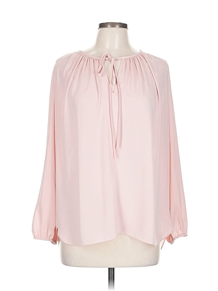 Pre-owned Amanda Uprichard 3/4 Sleeve Blouse In Pink