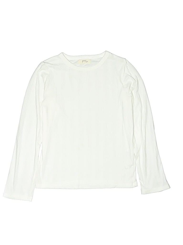 Pre-owned Assorted Brands Kids' Long Sleeve T-shirt In White