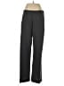 Sally Bridge Chevron-herringbone Gray Wool Pants Size L - photo 1
