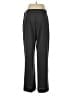Sally Bridge Chevron-herringbone Gray Wool Pants Size L - photo 2