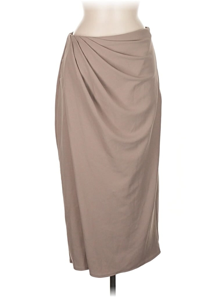 Click to view more detailed imagery on our partner's website Pre-owned Abercrombie & Fitch Formal Skirt In Brown