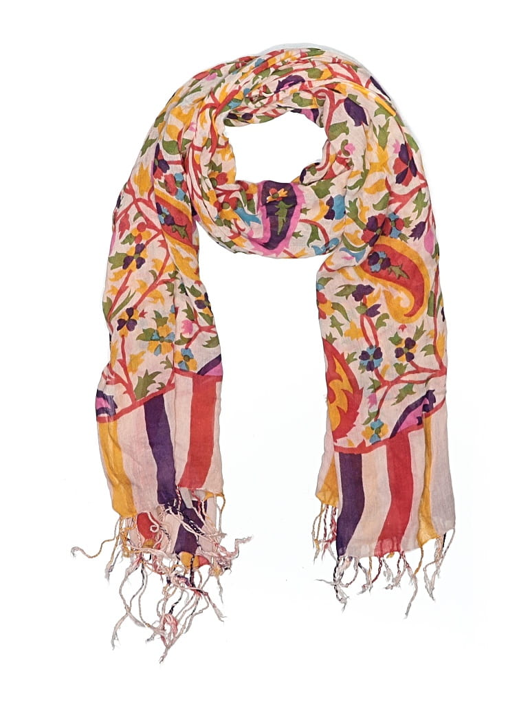 Pre-owned Unbranded Scarf In Red