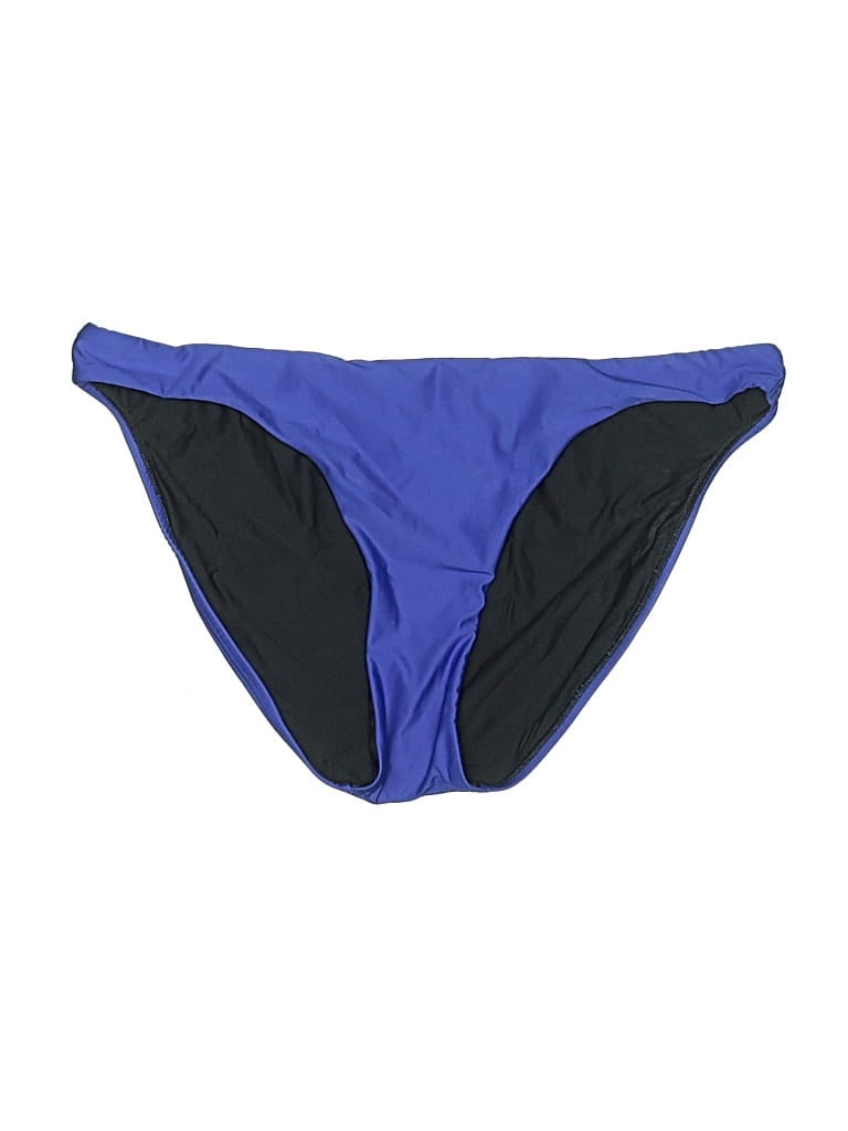 Pre-owned Petal + Sea Swimsuit Bottoms In Blue
