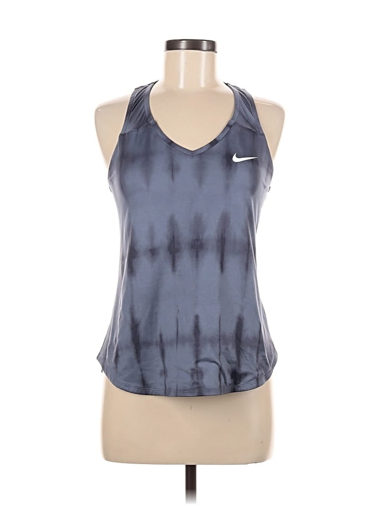 Pre-owned Nike Active Tank Top In Gray