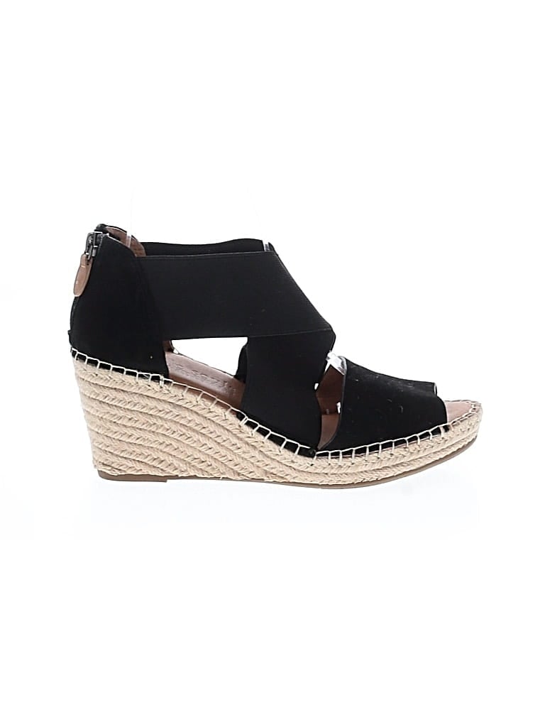 Pre-owned Gentle Souls Wedges In Black