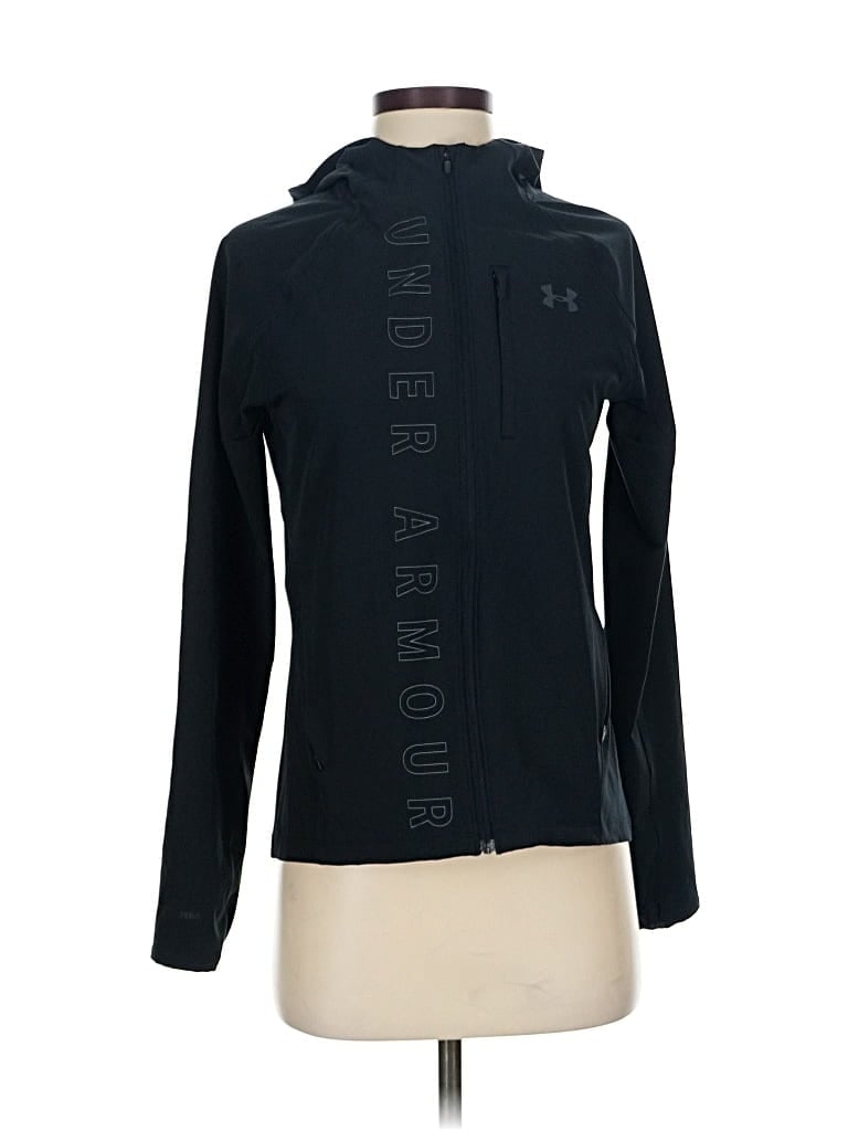 Click to view more detailed imagery on our partner's website Pre-owned Under Armour Zip Up Hoodie In Black