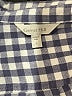 Garnet Hill 100% Cotton Checkered-gingham Gray Long Sleeve Button-Down Shirt Size 4 - photo 6