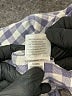 Garnet Hill 100% Cotton Checkered-gingham Gray Long Sleeve Button-Down Shirt Size 4 - photo 7