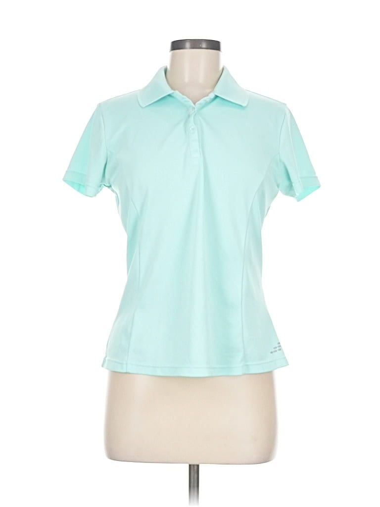 Pre-owned Bcg Short Sleeve Polo Shirt In Blue