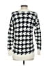 Lou & Grey 100% Nylon Houndstooth White Pullover Sweater Size XS - photo 2