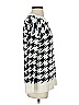 Lou & Grey 100% Nylon Houndstooth White Pullover Sweater Size XS - photo 4