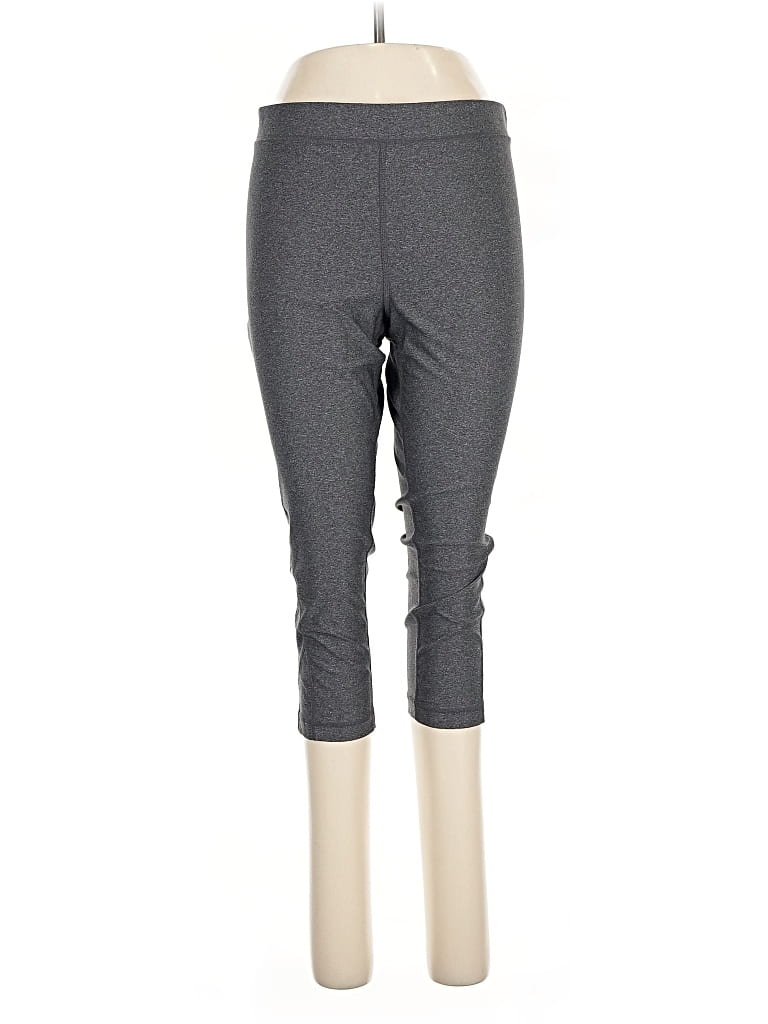 Pre-owned Xersion Active Pants In Gray