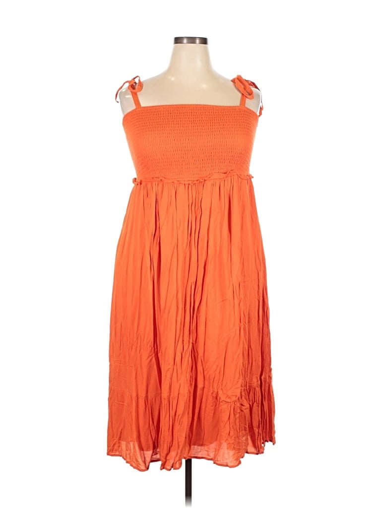 Pre-owned Torrid Casual Dress In Orange