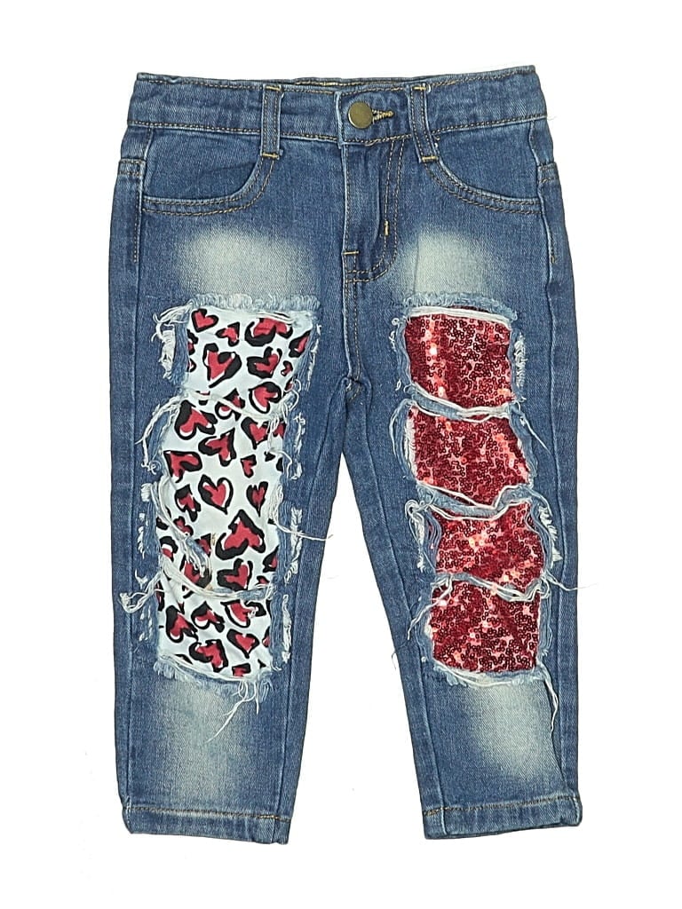 ASSORTED BRANDS Pre-owned Kids' Jeans In Blue