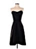 Alfred Sung 100% Polyester Solid Black Cocktail Dress Size 2 - photo 1