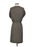 Max and Cleo Solid Gray Cocktail Dress Size XXS - photo 2