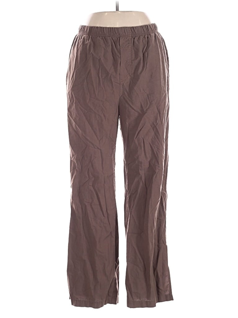 Pre-owned Monrow Casual Pants In Brown