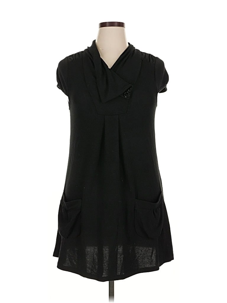 Pre-owned Papillon Casual Dress In Black