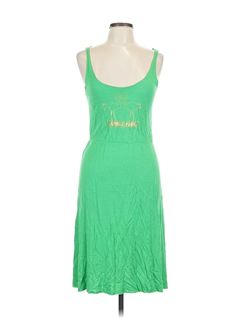 Pre-owned H&m Casual Dress In Green
