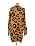 Easel Animal Print Gold Cardigan Size S - photo 2