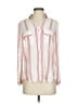 Zara Basic Stripes Ivory Long Sleeve Blouse Size XS - photo 1