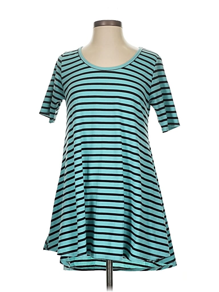 Pre-owned Lularoe Casual Dress In Blue